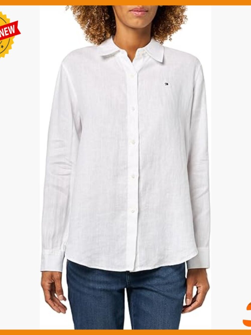 Lightweight Linen Long Sleeve Button Down Shirt Relaxed Fit Blouse